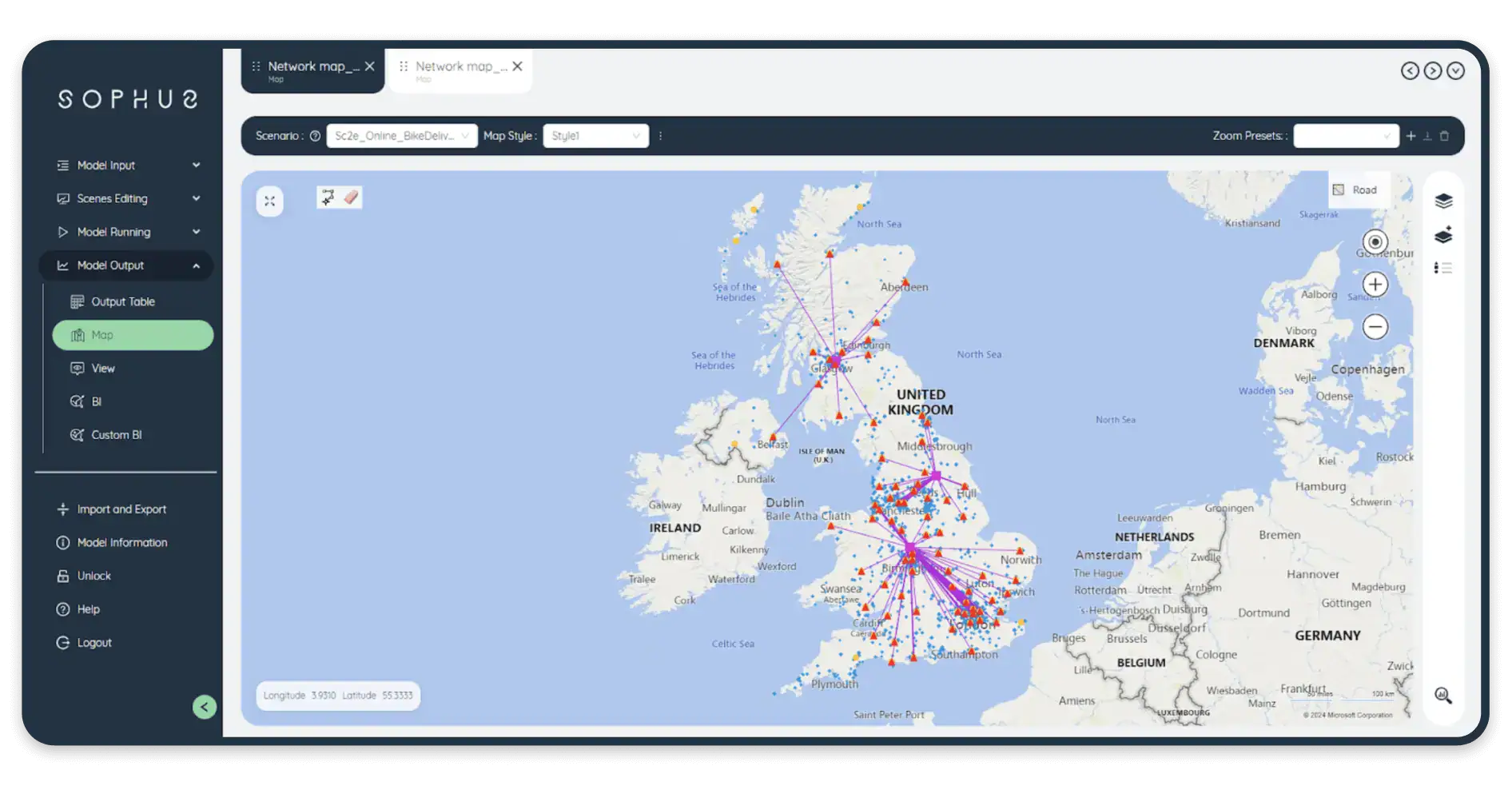 Supply Chain Network Planning & Optimization Software - Sophus
